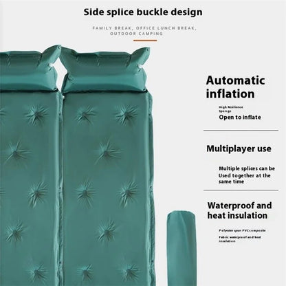 ZC-9#25 Self Inflating Sleeping Pad Camping Mattress Sleeping Mat for Camping Hiking