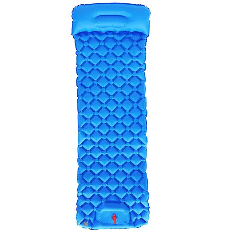 LX-T04 Easy Inflatable Camping Mattress Sleeping Mat TPU+Nylon Sleeping Pad