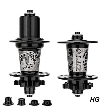 ZTTO DR290 1 Pair MTB Bicycle 8-13 Speed Disc Brake Hub 32 Holes 6 Pawls Thru Axle Bike Disc Brake Hub