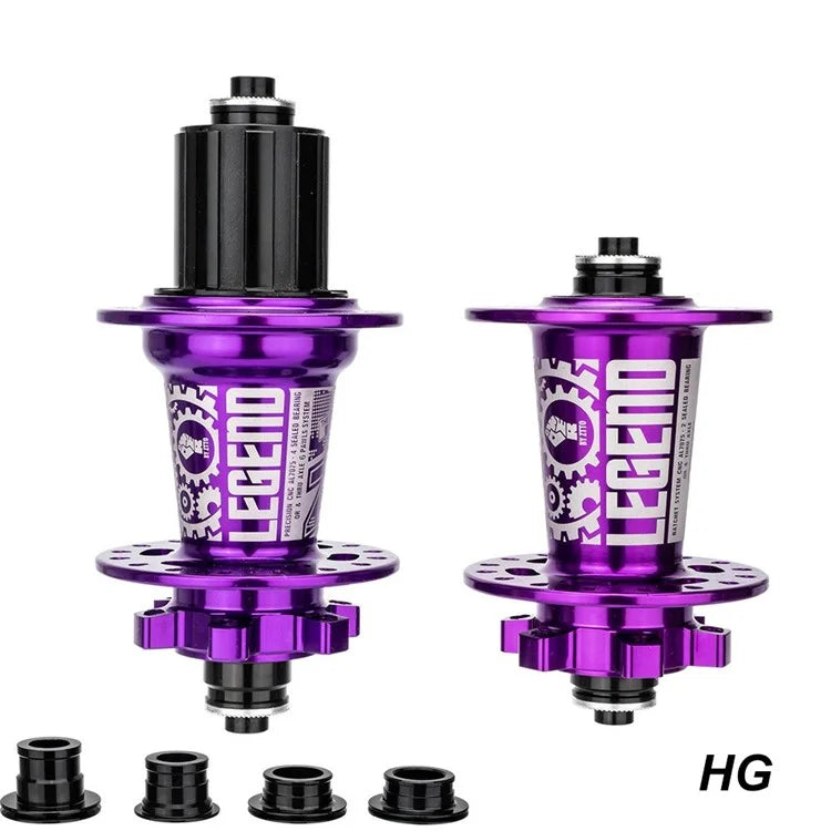 ZTTO DR290 1 Pair MTB Bicycle 8-13 Speed Disc Brake Hub 32 Holes 6 Pawls Thru Axle Bike Disc Brake Hub