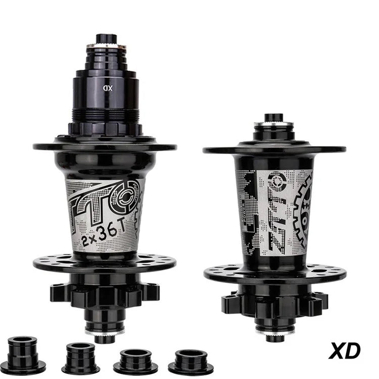 ZTTO DR290 1 Pair MTB Bicycle 8-13 Speed Disc Brake Hub 32 Holes 6 Pawls Thru Axle Bike Disc Brake Hub