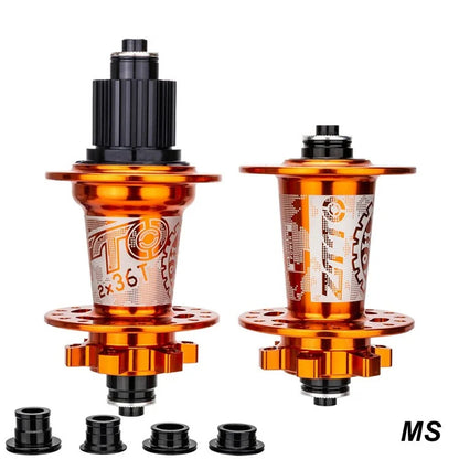 ZTTO DR290 1 Pair MTB Bicycle 8-13 Speed Disc Brake Hub 32 Holes 6 Pawls Thru Axle Bike Disc Brake Hub