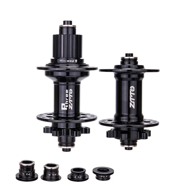 ZTTO P3 1 Pair MTB Bicycle 8-11 Speed 32H 6 Pawls Aluminum Alloy Disc Brake Hub