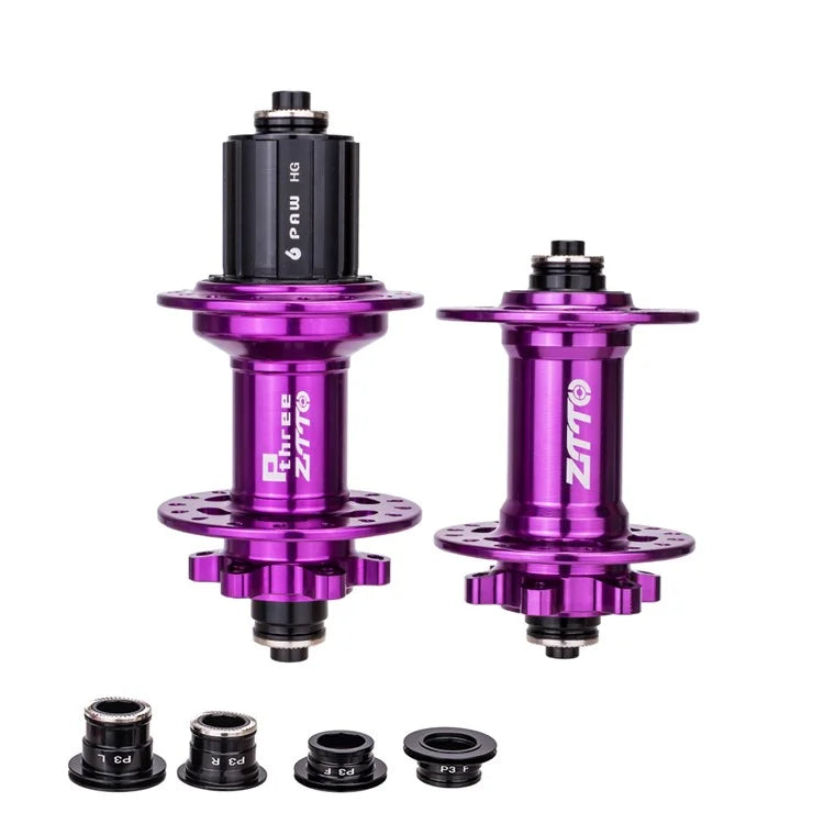 ZTTO P3 1 Pair MTB Bicycle 8-11 Speed 32H 6 Pawls Aluminum Alloy Disc Brake Hub