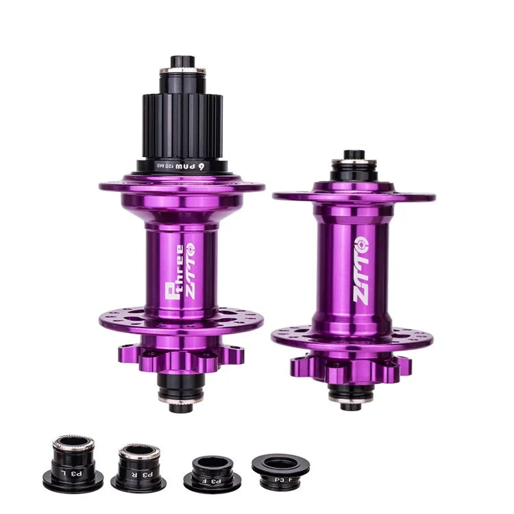 ZTTO P3 1 Pair MTB Bicycle 8-11 Speed 32H 6 Pawls Aluminum Alloy Disc Brake Hub