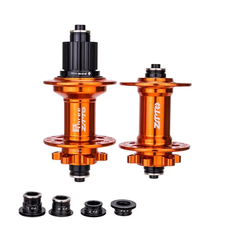 ZTTO P3 1 Pair MTB Bicycle 8-11 Speed 32H 6 Pawls Aluminum Alloy Disc Brake Hub