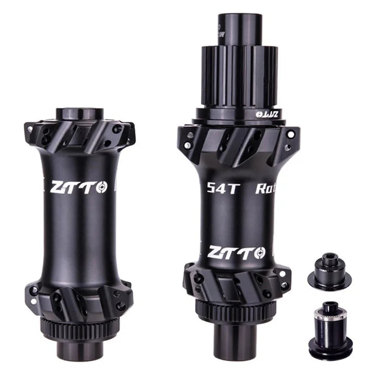 ZTTO M1 Aluminum Alloy 1 Pair MTB Bicycle Hub 28 Holes 54T Ratchet Freehub Hub