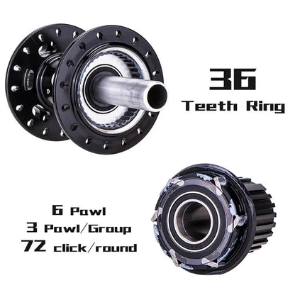 ZTTO P3boost 1 Pair Aluminum Alloy MTB Bicycle Front and Rear Wheel Hubs Bike Repair Parts
