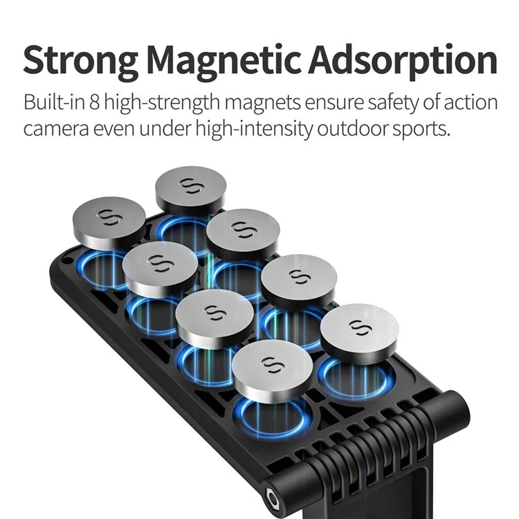 SUNNYLIFE X4-ZJ827 For Insta360 X4 Magnetic Mount Base Holder Camera Desktop Bracket Stand Mount