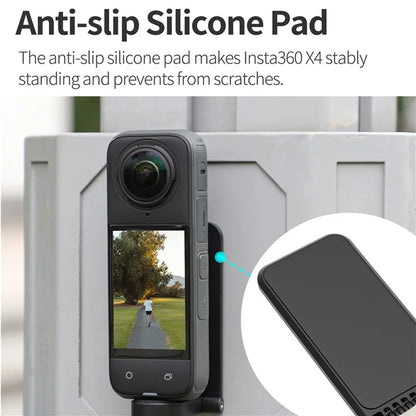 SUNNYLIFE X4-ZJ827 For Insta360 X4 Magnetic Mount Base Holder Camera Desktop Bracket Stand Mount