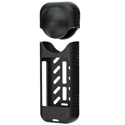 SUNNYLIFE X4-BHT818 For Insta360 X4 Silicone Protective Case Camera Sleeve with Lens Cap Cover