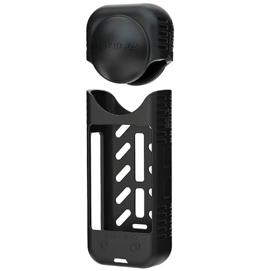 SUNNYLIFE X4-BHT818 For Insta360 X4 Silicone Protective Case Camera Sleeve with Lens Cap Cover