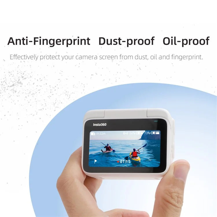 SUNNYLIFE G3S-BHM829 2Pcs for Insta360 GO 3 / GO 3S Camera Screen Protector Tempered Glass Film
