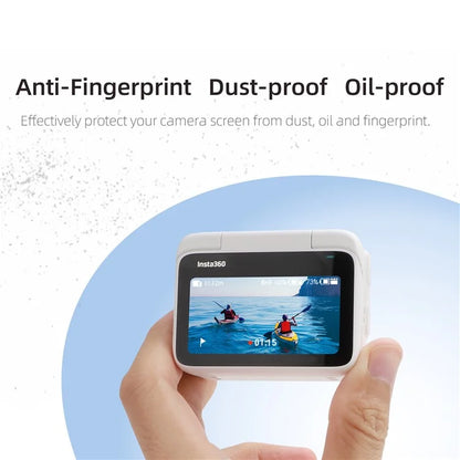 SUNNYLIFE G3S-BHM829 2Pcs for Insta360 GO 3 / GO 3S Camera Screen Protector Tempered Glass Film