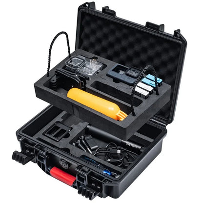 STARTRC 1141252 For GoPro Hero 12 / 11 / 10 / 9 Shockproof Case Waterproof Dual Layer PP Storage Box