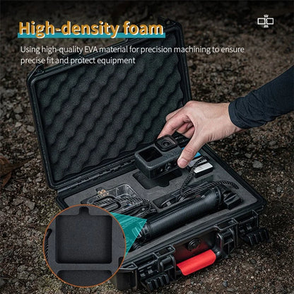 STARTRC 1141252 For GoPro Hero 12 / 11 / 10 / 9 Shockproof Case Waterproof Dual Layer PP Storage Box