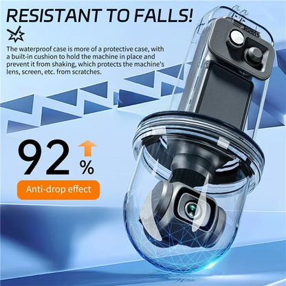 STARTRC 1136906 For DJI Osmo Pocket 3 Action Camera Underwater Protective Case Waterproof Diving Housing