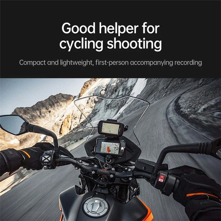 JX-XBDO1-MM For GoPro Action Camera Helmet Chin Holder Strap with Magnetic Base + Mini Adapter + Phone Clip