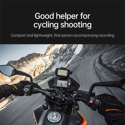 JX-XBDO1-MM For GoPro Action Camera Helmet Chin Holder Strap with Magnetic Base + Mini Adapter + Phone Clip