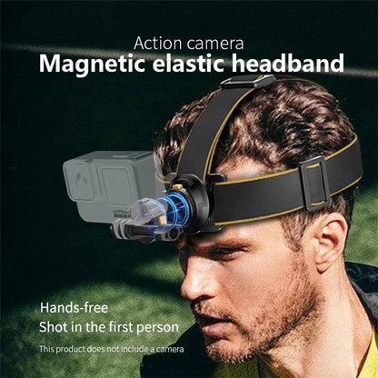 Gp-034 Action Camera Chest Strap Chest Mount Harness with Magnetic Quick Release Base