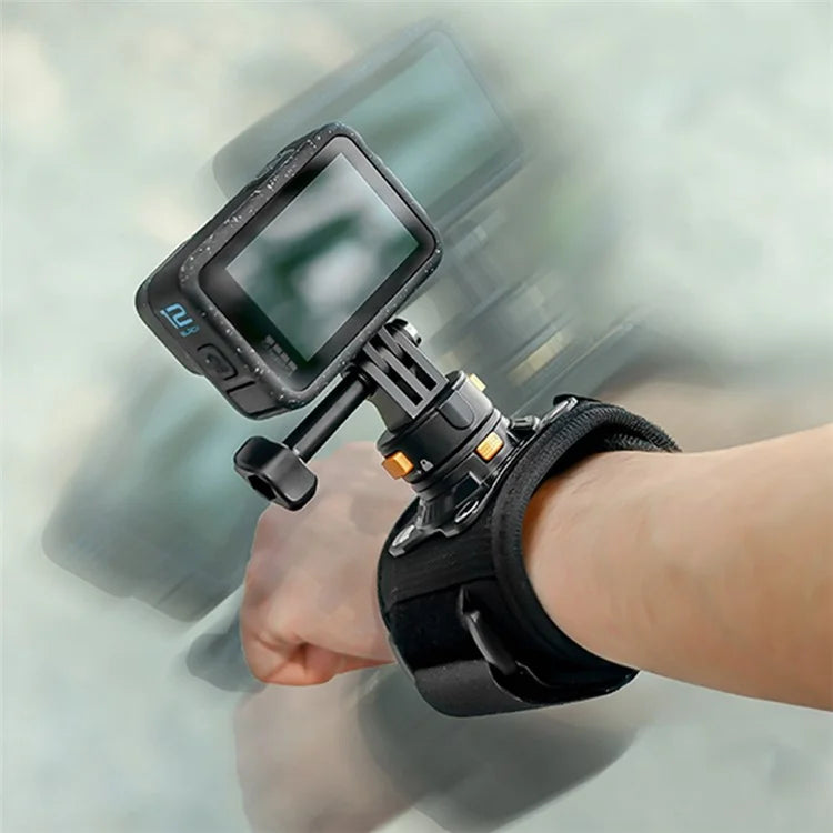 Gp-038 Magnetic Action Camera Wrist Strap Mount Quick Release Bracket Holder (Basic Version)