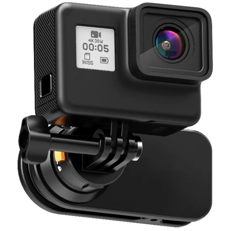 Gp-039 Clip to Backpack Camera Mount with Magnetic Quick Release Bracket for GoPro