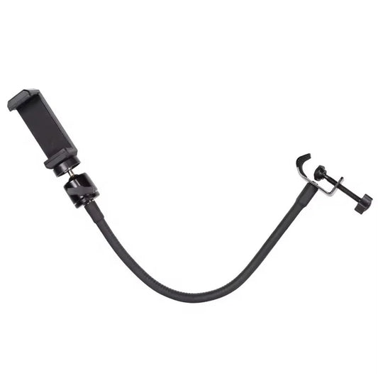 X003 Metal Clamp Flexible Extension Hose Phone Holder for Photography Light Stand