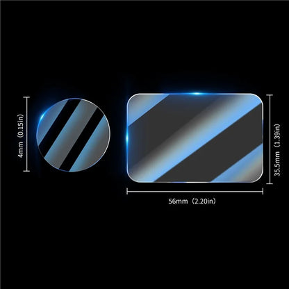 STARTRC 1144857 For Insta360 GO 3S 2Pcs Tempered Glass Camera Screen Protector + 2Pcs Lens Film