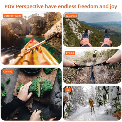 Magnetic Neck Mount Necklace Holder Lanyard Strap for Insta360 / DJI / GoPro Cameras