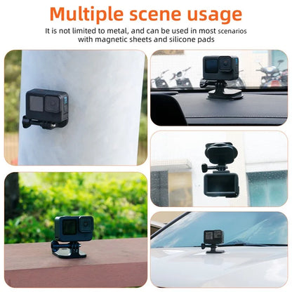 Magnetic Neck Mount Necklace Holder Lanyard Strap for Insta360 / DJI / GoPro Cameras