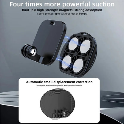 Magnetic Neck Mount Necklace Holder Lanyard Strap for Insta360 / DJI / GoPro Cameras