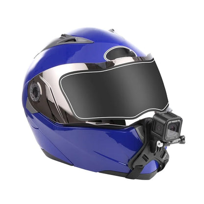 PULUZ PU579 For GoPro Hero 11 / 10 Sports Camera Motorcycle Helmet Mount Chin Bracket