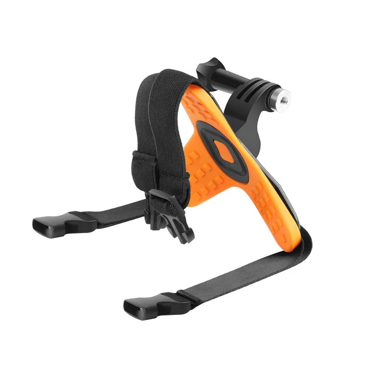 PULUZ PU579 For GoPro Hero 11 / 10 Sports Camera Motorcycle Helmet Mount Chin Bracket