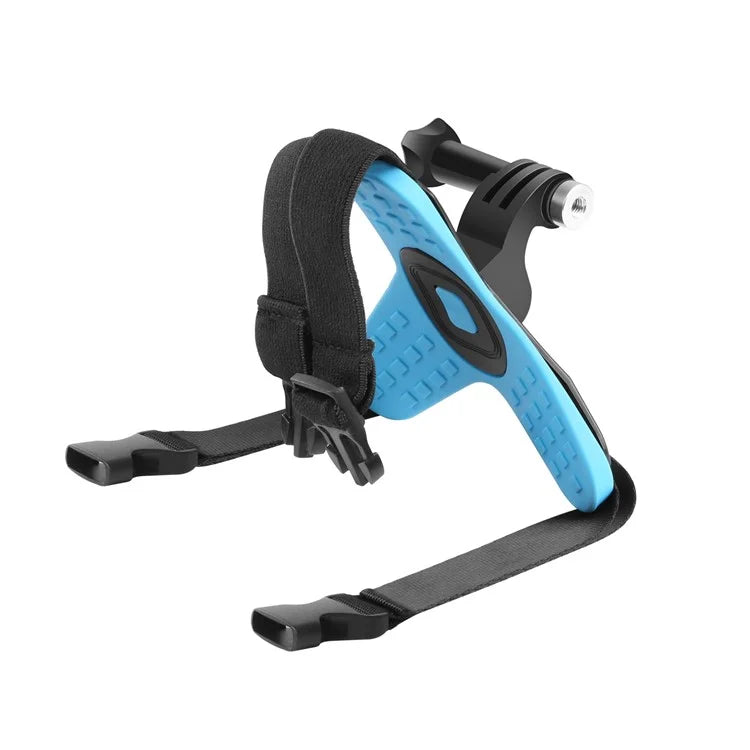 PULUZ PU579 For GoPro Hero 11 / 10 Sports Camera Motorcycle Helmet Mount Chin Bracket