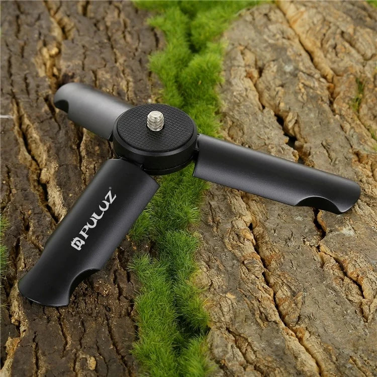 PULUZ PU372 For DJI Osmo Action Series / Smartphone Folding Tripod Portable Desktop Stand