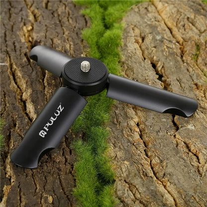 PULUZ PU372 For DJI Osmo Action Series / Smartphone Folding Tripod Portable Desktop Stand