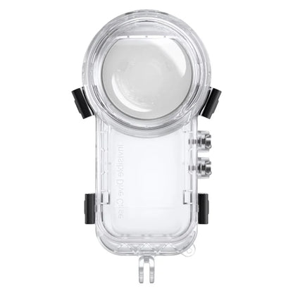 For Insta360 X3 PC+Optical Glass Housing Case Camera Underwater Diving Cover