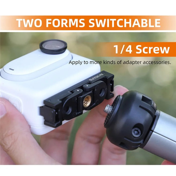 SUNNYLIFE IST-AD692 For Insta360 GO 3 Action Camera Mount Magnetic Adapter Connection Base
