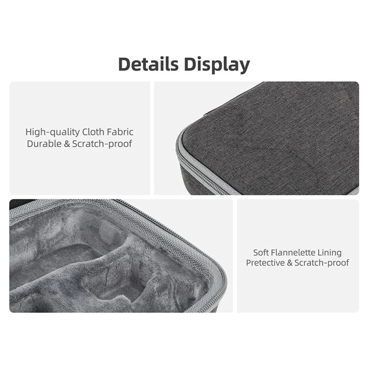SUNNYLIFE OP3-B718 Carrying Case for DJI Osmo Pocket 3 Action Camera Storage Bag Accessories Box