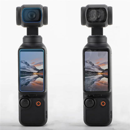 SUNNYLIFE OP3-BHM716 Screen + Lens Tempered Glass HD Film for DJI Osmo Pocket 3 Handheld Camera