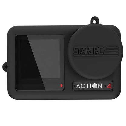 STARTRC 1127805 For DJI Osmo Action 4 / 3 Anti-Scratch Camera Protector Sleeve Silicone Case Cover