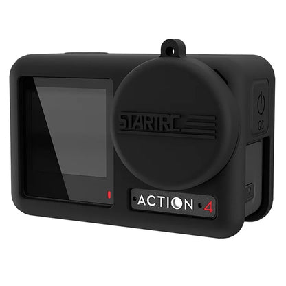 STARTRC 1127805 For DJI Osmo Action 4 / 3 Anti-Scratch Camera Protector Sleeve Silicone Case Cover