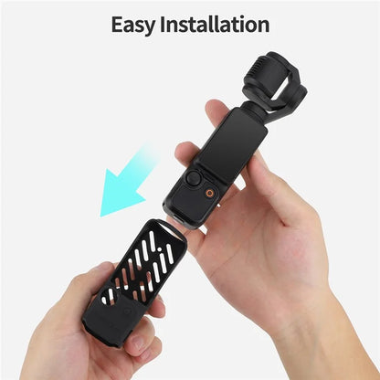 For DJI Osmo Pocket 3 Camera Protective Case Soft Silicone Housing Anti-drop Cover