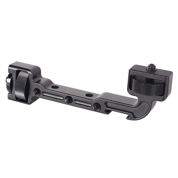 Metal Monitor Mount Holder Expansion Arm Bracket Adapter with 1 / 4 Screw, Cold Shoe
