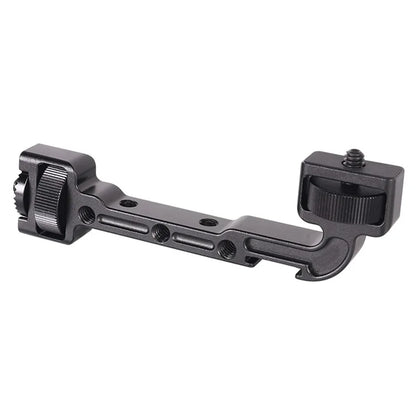 Metal Monitor Mount Holder Expansion Arm Bracket Adapter with 1 / 4 Screw, Cold Shoe