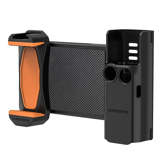 SUNNYLIFE OP3-AD744 For DJI Osmo Pocket 3 Expanded Cell Phone Holder with Storage Case, Action Camera Extension Handle with 1 / 4 Screw
