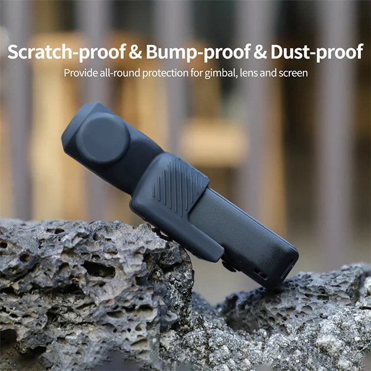 SUNNYLIFE OP3-BHT746 For DJI Osmo Pocket 3 Silicone Case Protector PTZ Camera Screen Lens Protective Cover
