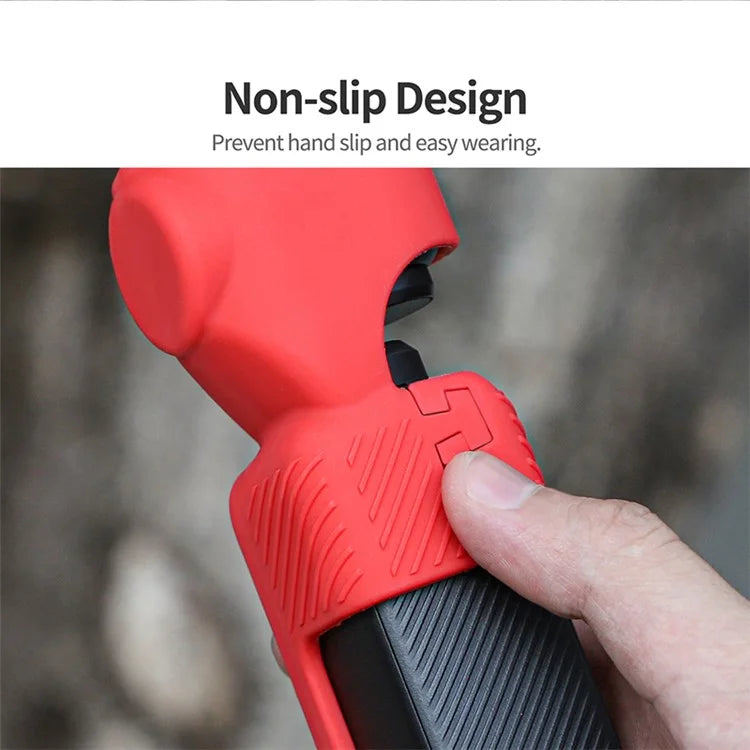 SUNNYLIFE OP3-BHT746 For DJI Osmo Pocket 3 Silicone Case Protector PTZ Camera Screen Lens Protective Cover