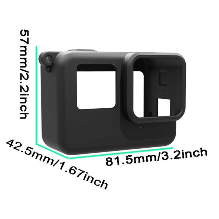 For Insta360 Ace Anti-Scratch Camera Protector Sleeve Silicone Case Drop Protection Lens Cap Cover