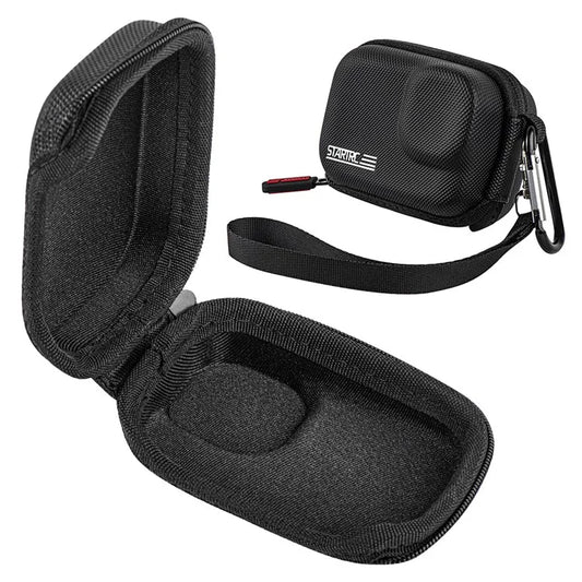 STARTRC 1130256 Waterproof PU Leather Storage Bag for Sports Camera, Work with Tripod / Selfie Stick